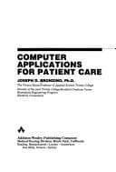 Tapa de Computer applications for patient care