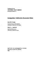 Tapa de Immigration, California's economic stake