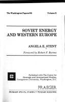 Tapa de Soviet energyand western Europe