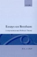 Tapa de Essays on Bentham