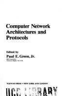 Tapa de Computer network architectures and protocols