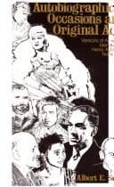 Tapa de Autobiographical occasions and original acts