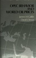 Tapa de OPEC behavior and world oil prices