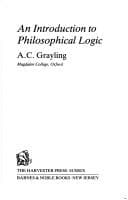 Tapa de An introduction to philosophical logic