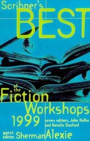 Tapa de Scribner's best of the fiction workshops, 1999