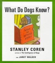 Tapa de What do dogs know?