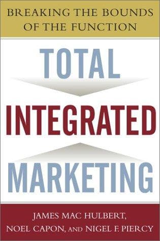 Tapa de Total integrated marketing