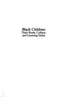 Tapa de Black children