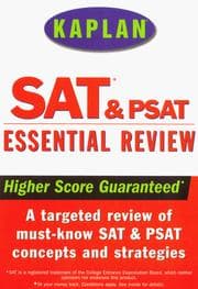 Tapa de Kaplan SAT & PSAT Essential Review