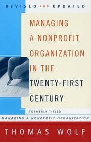 Tapa de Managing a nonprofit organization in the twenty-first century