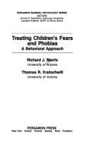 Tapa de Treating children's fears and phobias: a behavioral approach