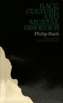 Tapa de Race, Culture and Mental Disorder