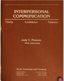Tapa de Interpersonal communication