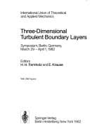 Tapa de Three-dimensional turbulent boundary layers