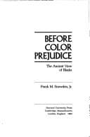 Tapa de Before color prejudice