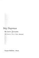 Tapa de Stig Dagerman