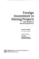 Tapa de Foreign investment in mining projects