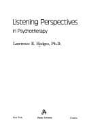 Tapa de Listening perspectives in psychotherapy