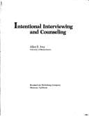 Tapa de Intentional interviewing and counseling