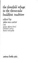 Tapa de The Threefold refuge in the Theravāda Buddhist tradition