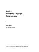 Tapa de VAX-11 assembly language programming