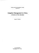 Tapa de Irrigation management in China