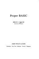 Tapa de Proper BASIC