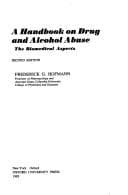 Tapa de A handbook on drug and alcohol abuse