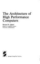 Tapa de Architecture of high performance computers