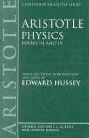 Tapa de Aristotle's Physics, books III and IV