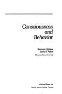 Tapa de Consciousness and behaviour