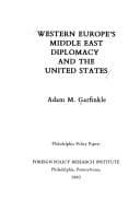 Tapa de Western Europe's Middle East diplomacy and the United States