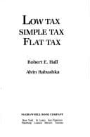 Tapa de Low tax, simple tax, flat tax