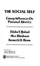 Tapa de The social self