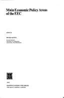 Tapa de Main economic policy areas of the EEC