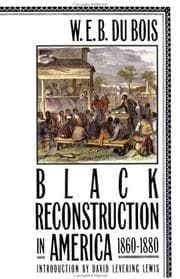 Tapa de Black Reconstruction in America, 1860-1880