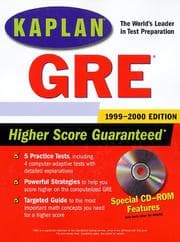Tapa de Kaplan GRE 1999-2000 with CD-ROM
