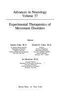 Tapa de Experimental therapeutics of movement disorders