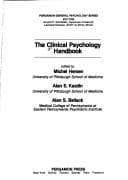 Tapa de The Clinical psychology handbook