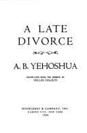 Tapa de A late divorce