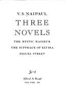 Tapa de Three novels