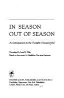 Tapa de In season, out of season