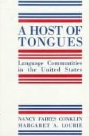 Tapa de A host of tongues