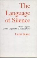 Tapa de The language of silence