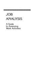 Tapa de Job analysis