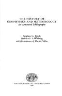 Tapa de The history of geophysics and meteorology