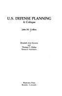 Tapa de U.S. defense planning