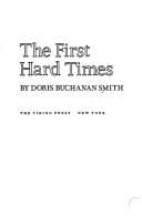 Tapa de The first hard times