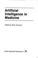 Tapa de Artificial intelligence in medicine
