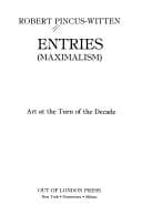 Tapa de Entries (Maximalism)